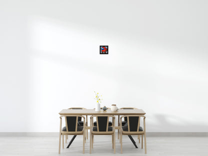 Red Impostor (Among Us) - Brick Art Mosaic Kit 1x1 large