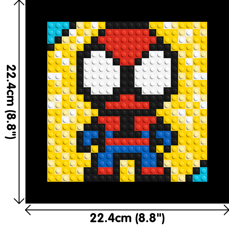  Spider-Man #2 - Brick Art Mosaic Kit 1x1 dimensions with frame