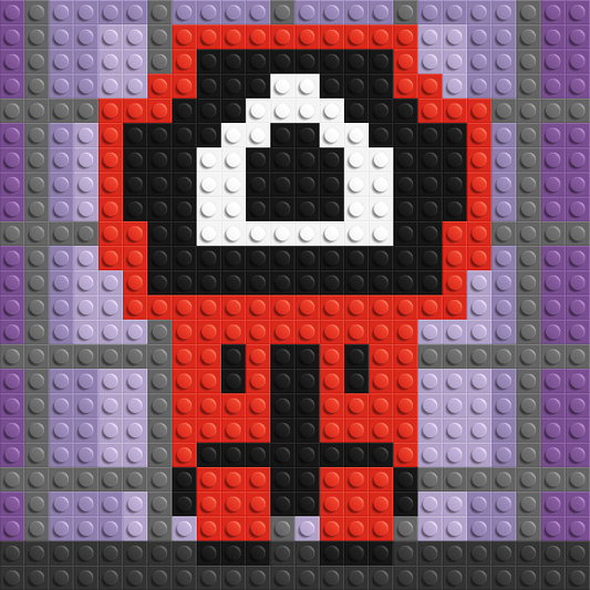 Squid Game Guard - Brick Art Mosaic Kit 1x1 large