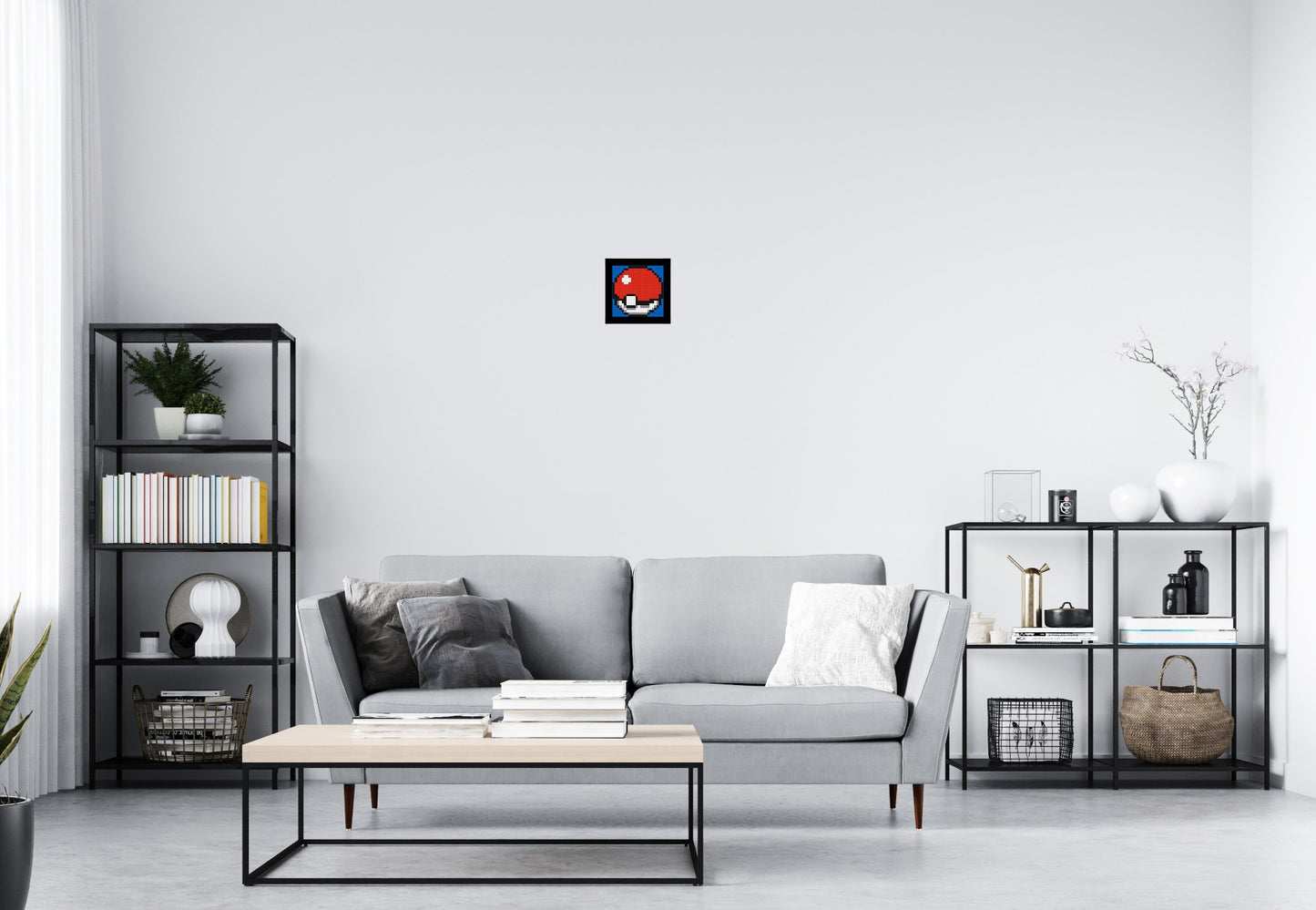 Poké Ball - Brick Art Mosaic Kit 1x1 large