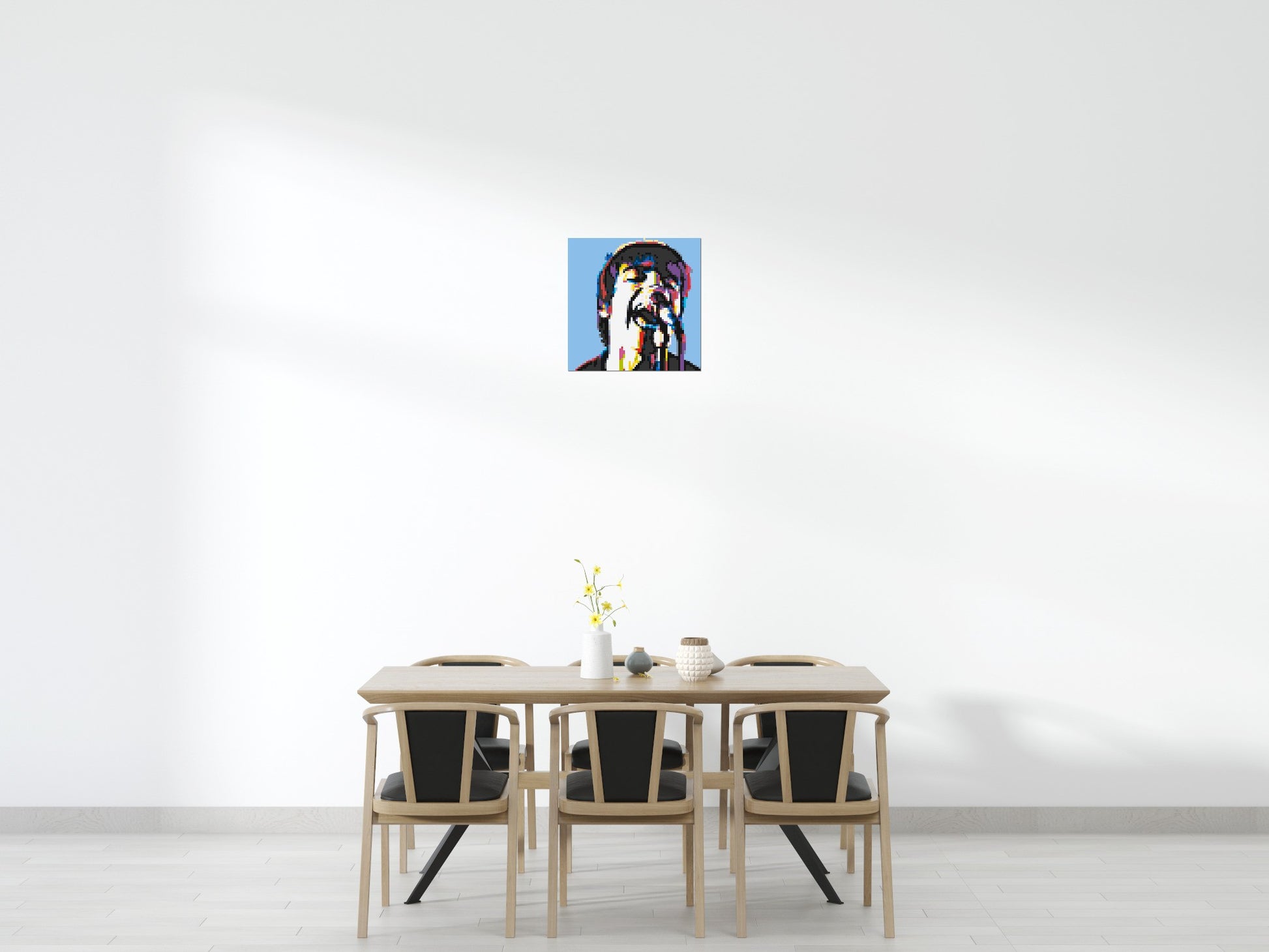 Liam Gallagher (Oasis) - Brick Art Mosaic Kit 3x3 scene