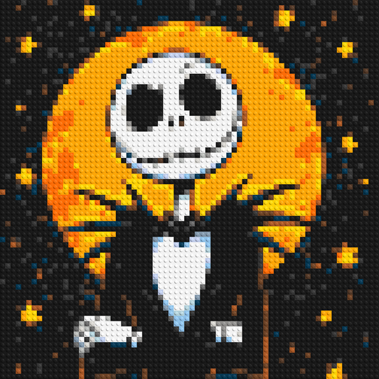 Jack Skellington - Brick Art Mosaic Kit 3x3 large