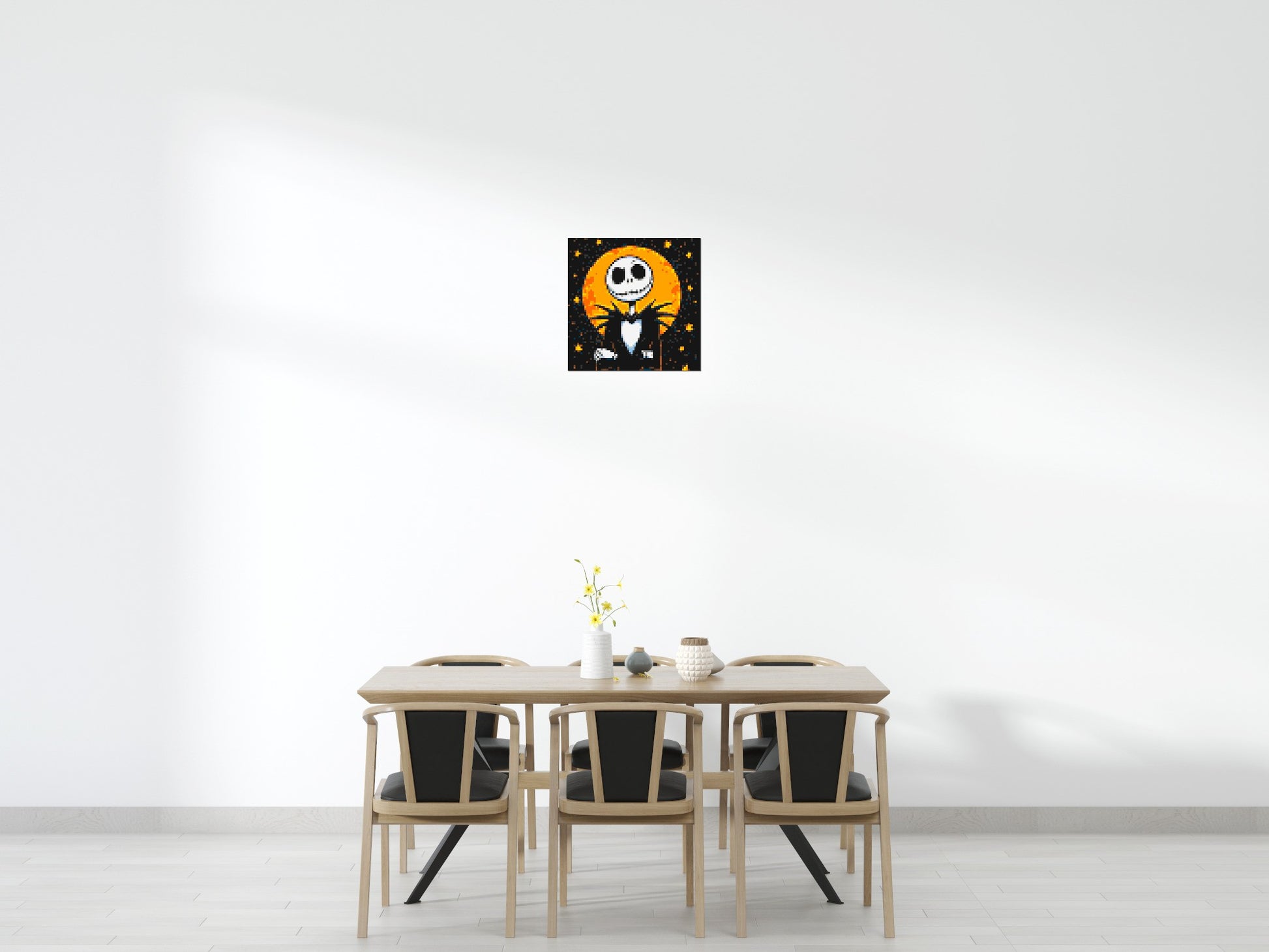 Jack Skellington - Brick Art Mosaic Kit 3x3 scene