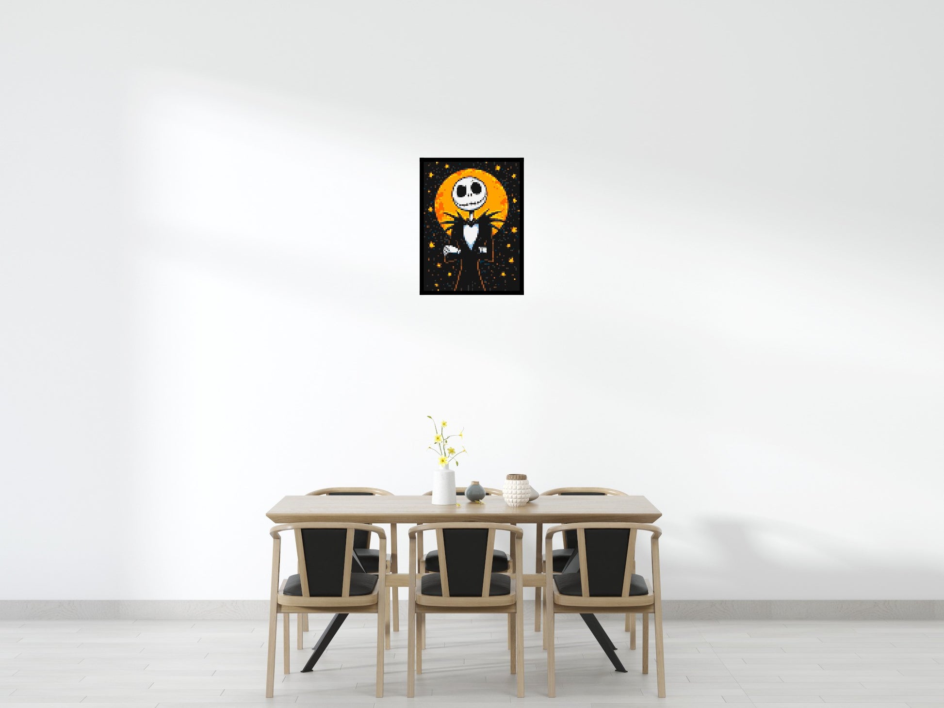 Jack Skellington - Brick Art Mosaic Kit 3x4 scene with frame