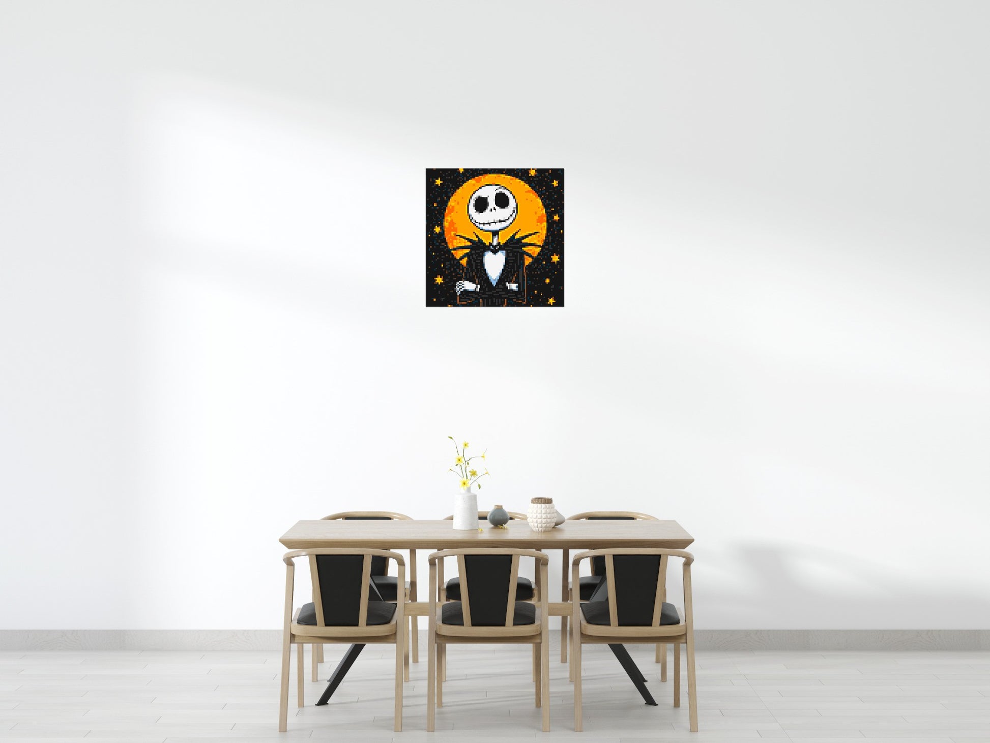 Jack Skellington - Brick Art Mosaic Kit 4x4 scene