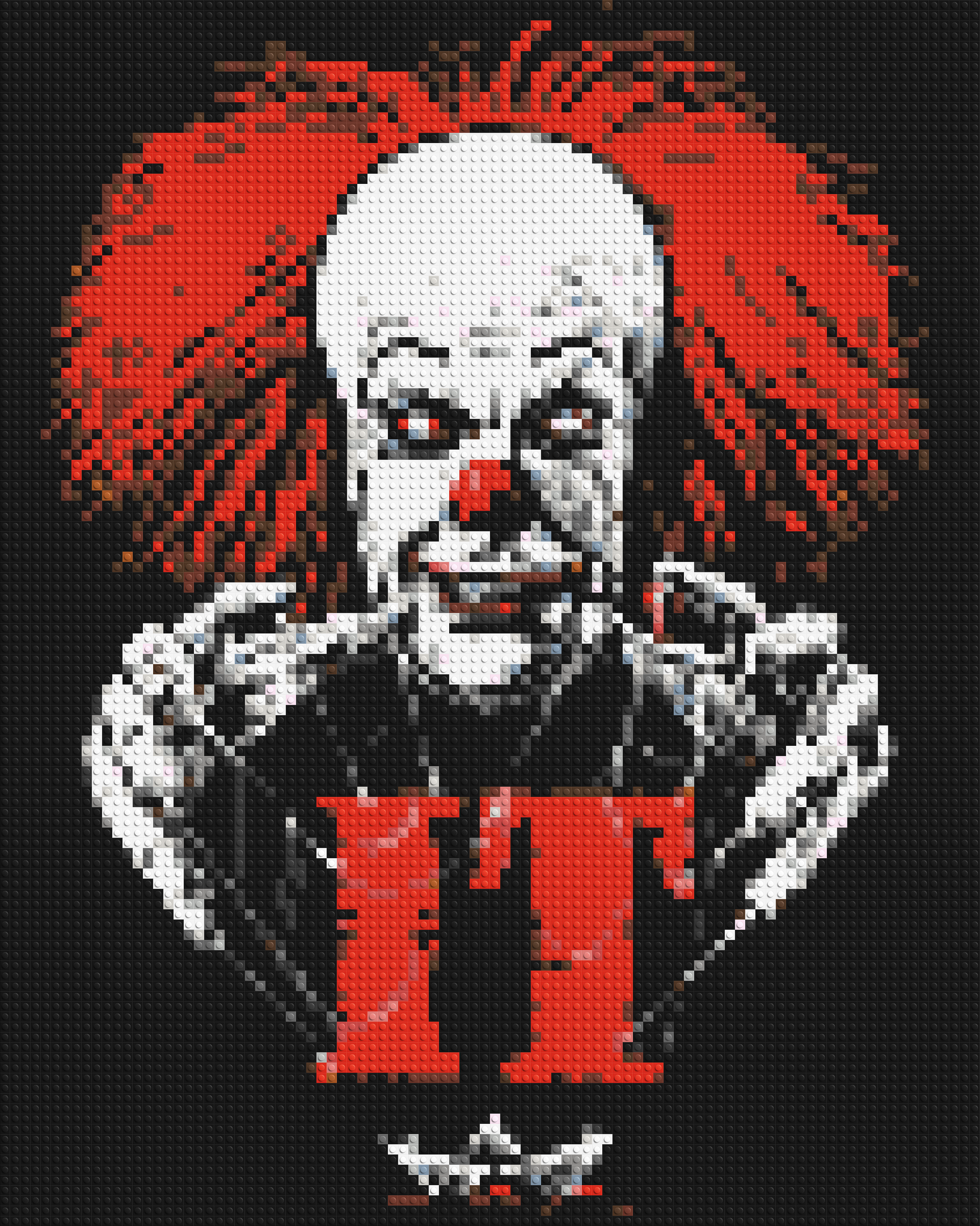 Pennywise (IT) - Brick Art Mosaic Kit 4x5 large