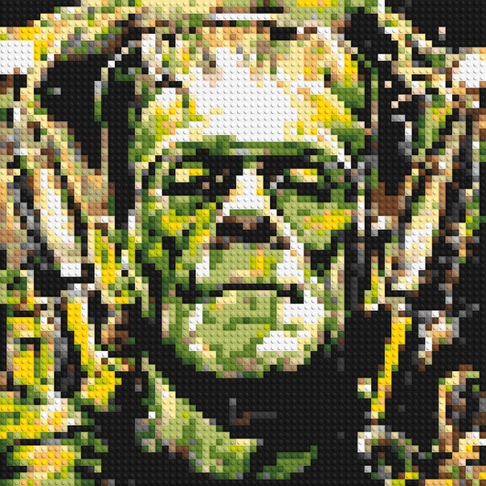 Frankenstein (Boris Karloff) - Brick Art Mosaic Kit 3x3 large