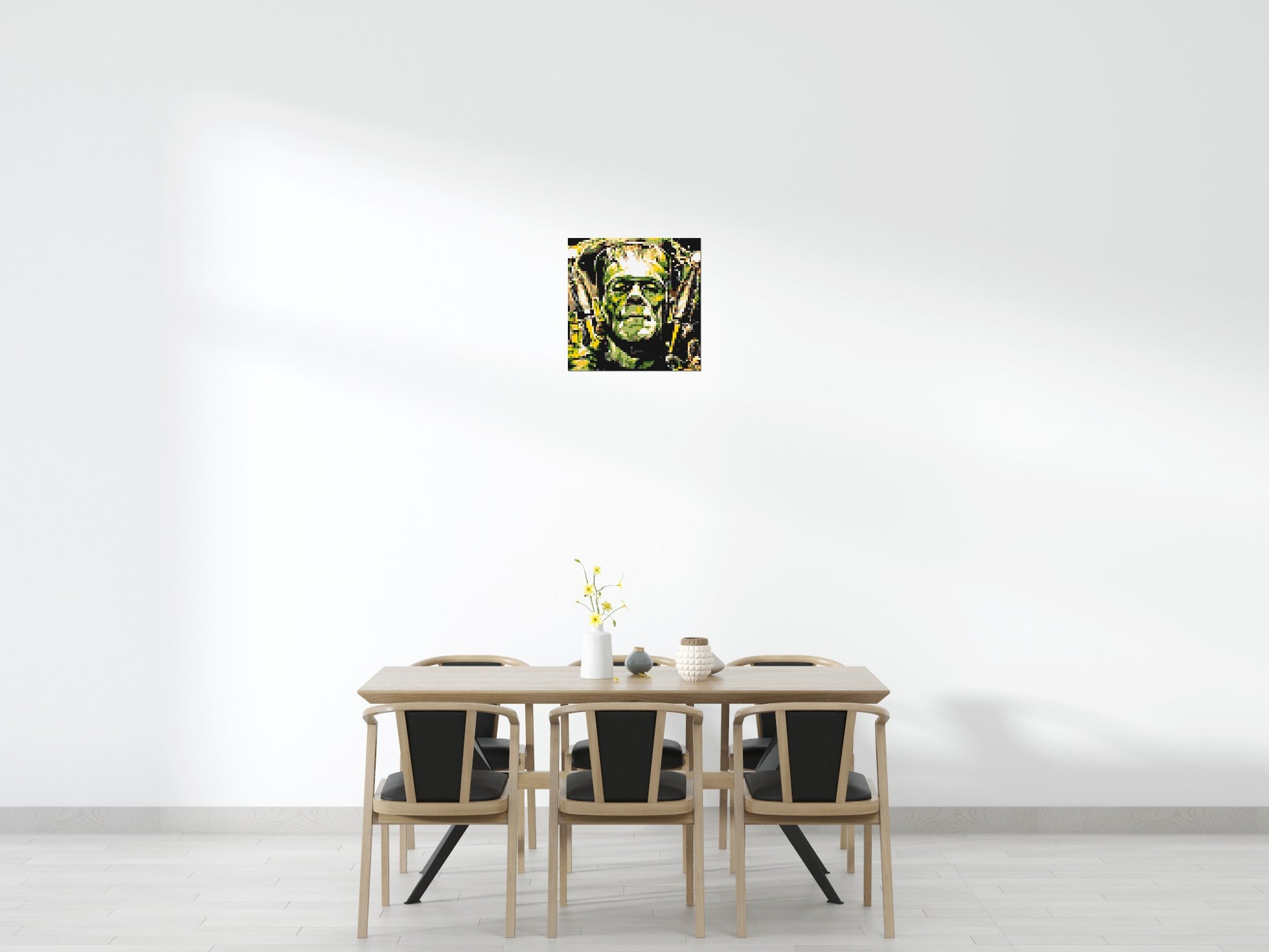 Frankenstein (Boris Karloff) - Brick Art Mosaic Kit 3x3 scene