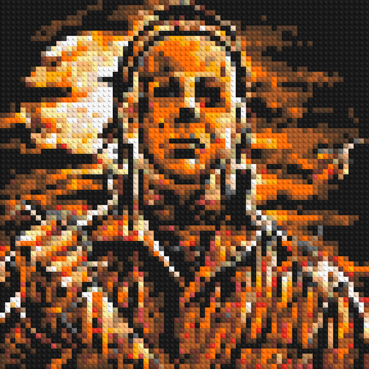 Michael Myers (Halloween) - Brick Art Mosaic Kit 3x3 large