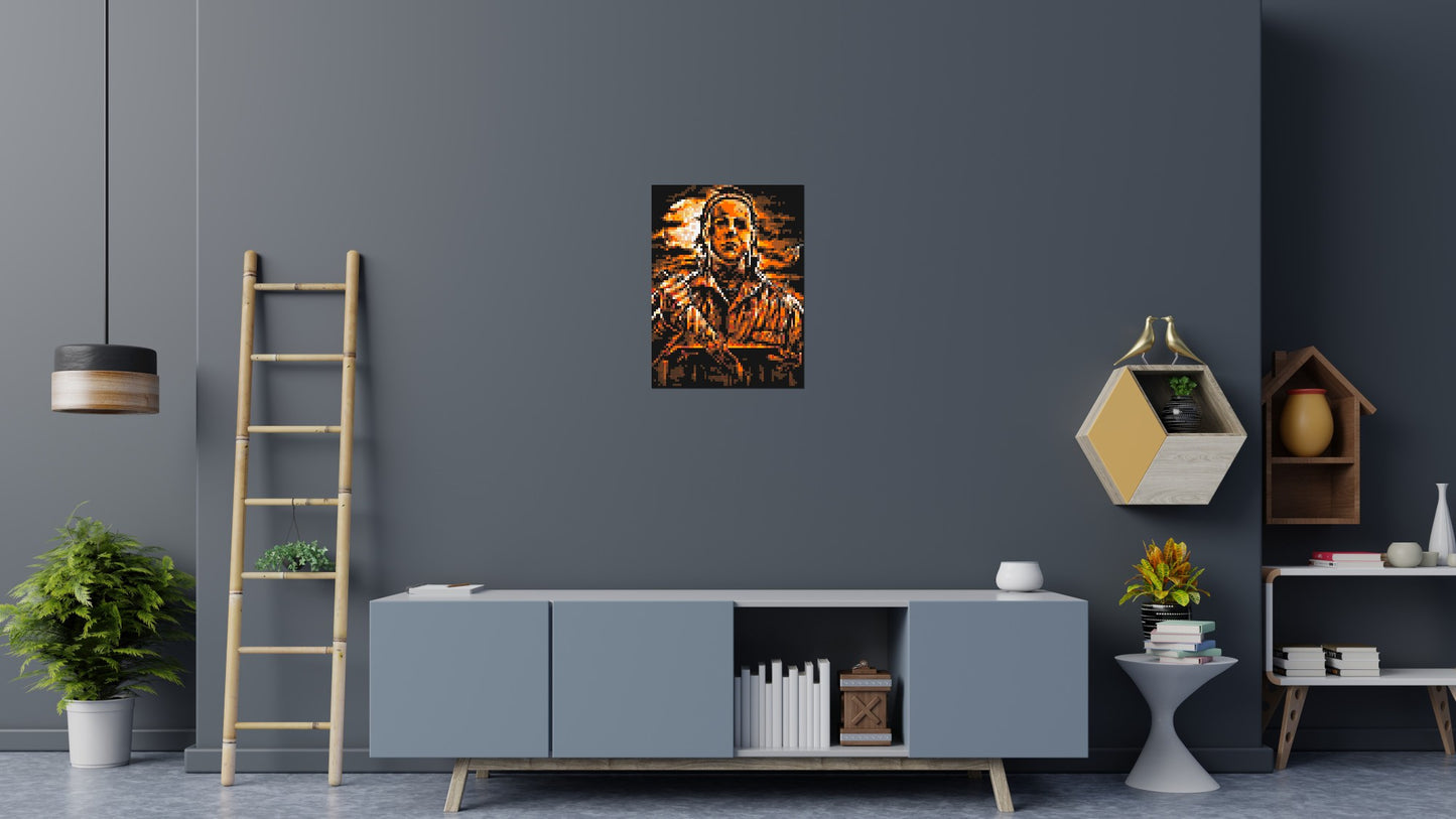 Michael Myers (Halloween) - Brick Art Mosaic Kit 3x4 large