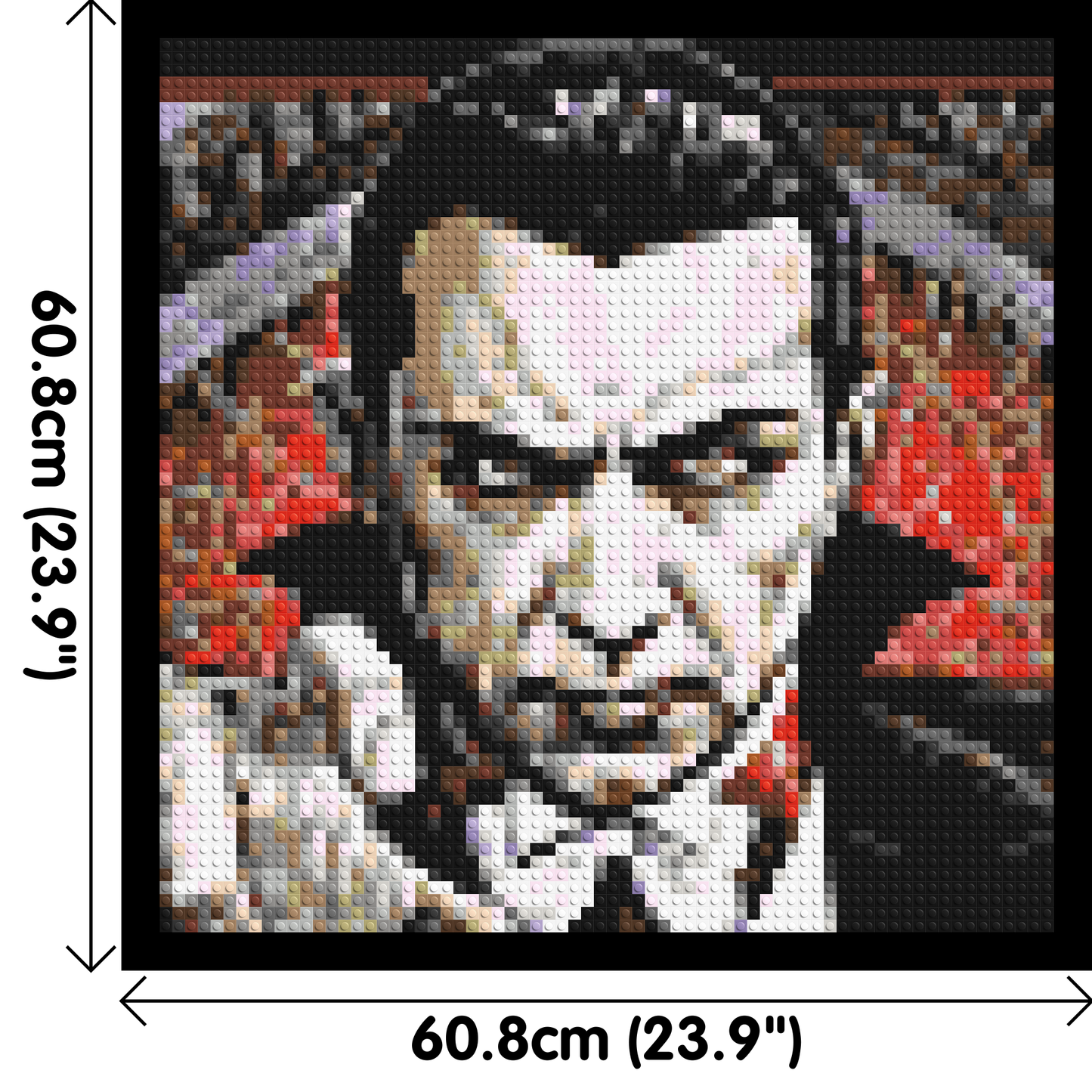 Dracula (Bela Lugosi) - Brick Art Mosaic Kit 3x3 large