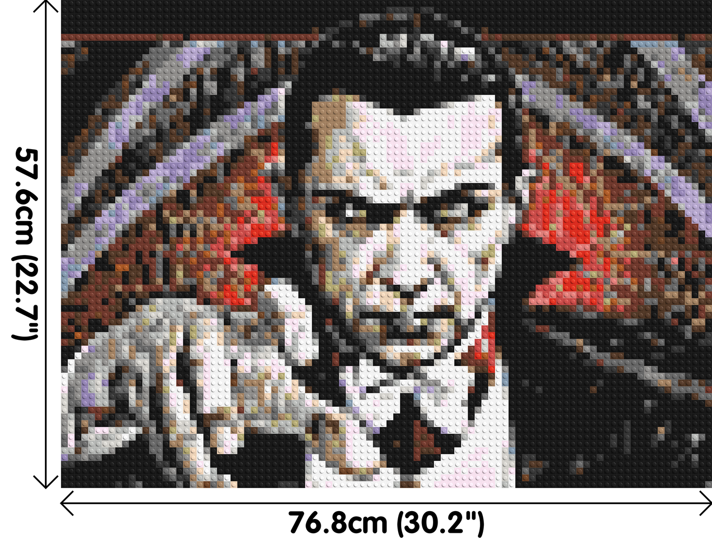 Dracula (Bela Lugosi) - Brick Art Mosaic Kit 4x3 large
