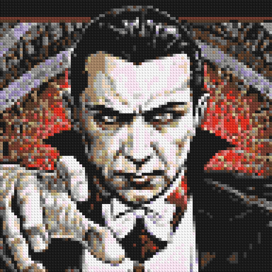 Dracula (Bela Lugosi) - Brick Art Mosaic Kit 4x4 large