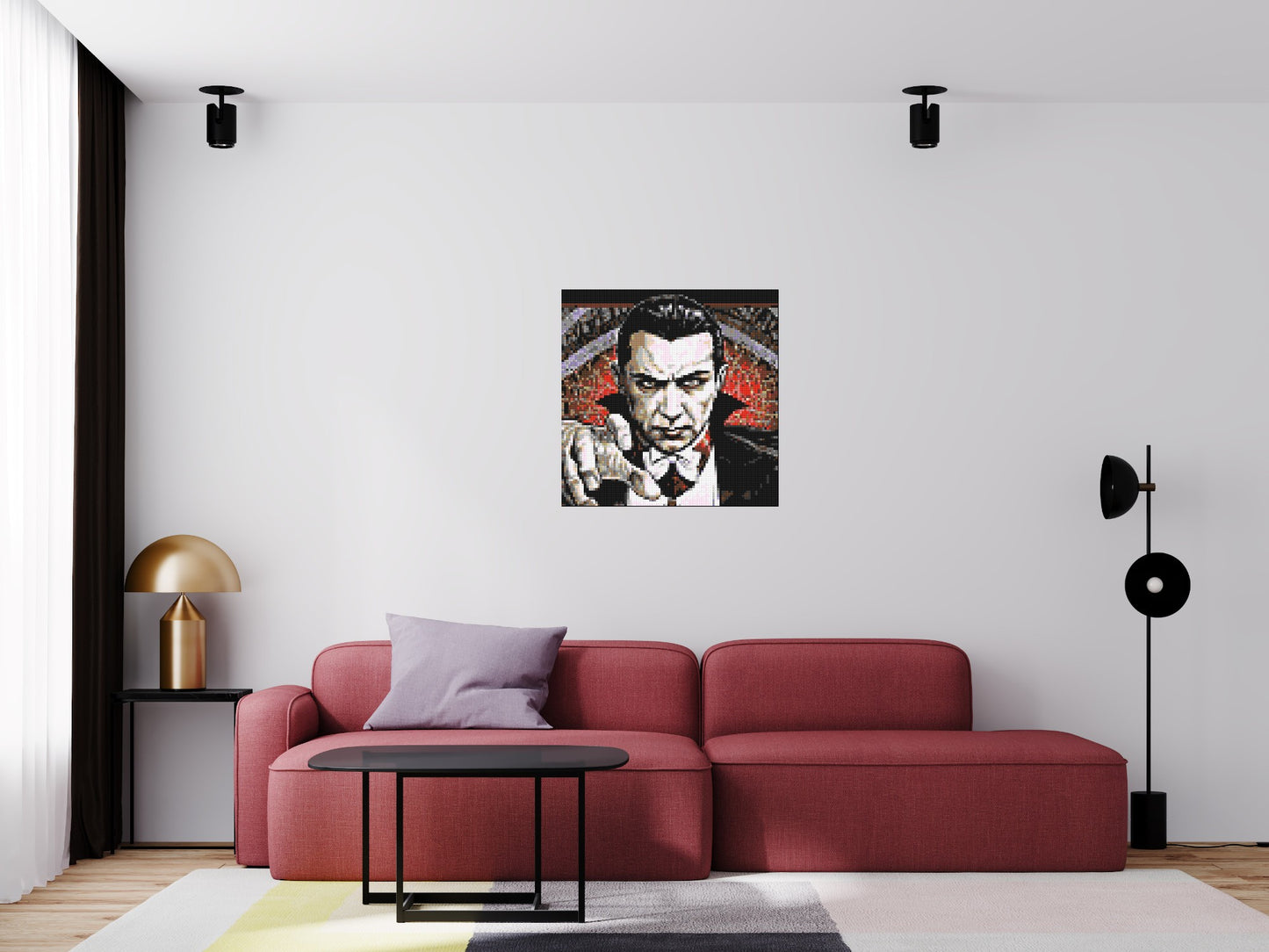 Dracula (Bela Lugosi) - Brick Art Mosaic Kit 4x4 large