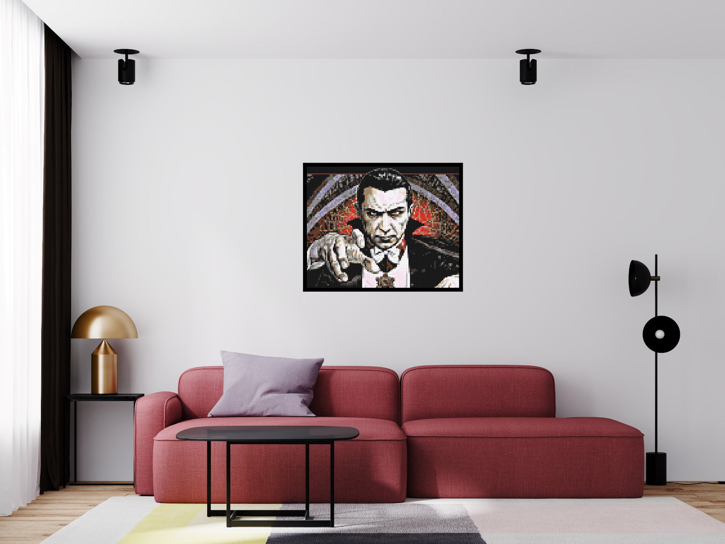 Dracula (Bela Lugosi) - Brick Art Mosaic Kit 5x4 large