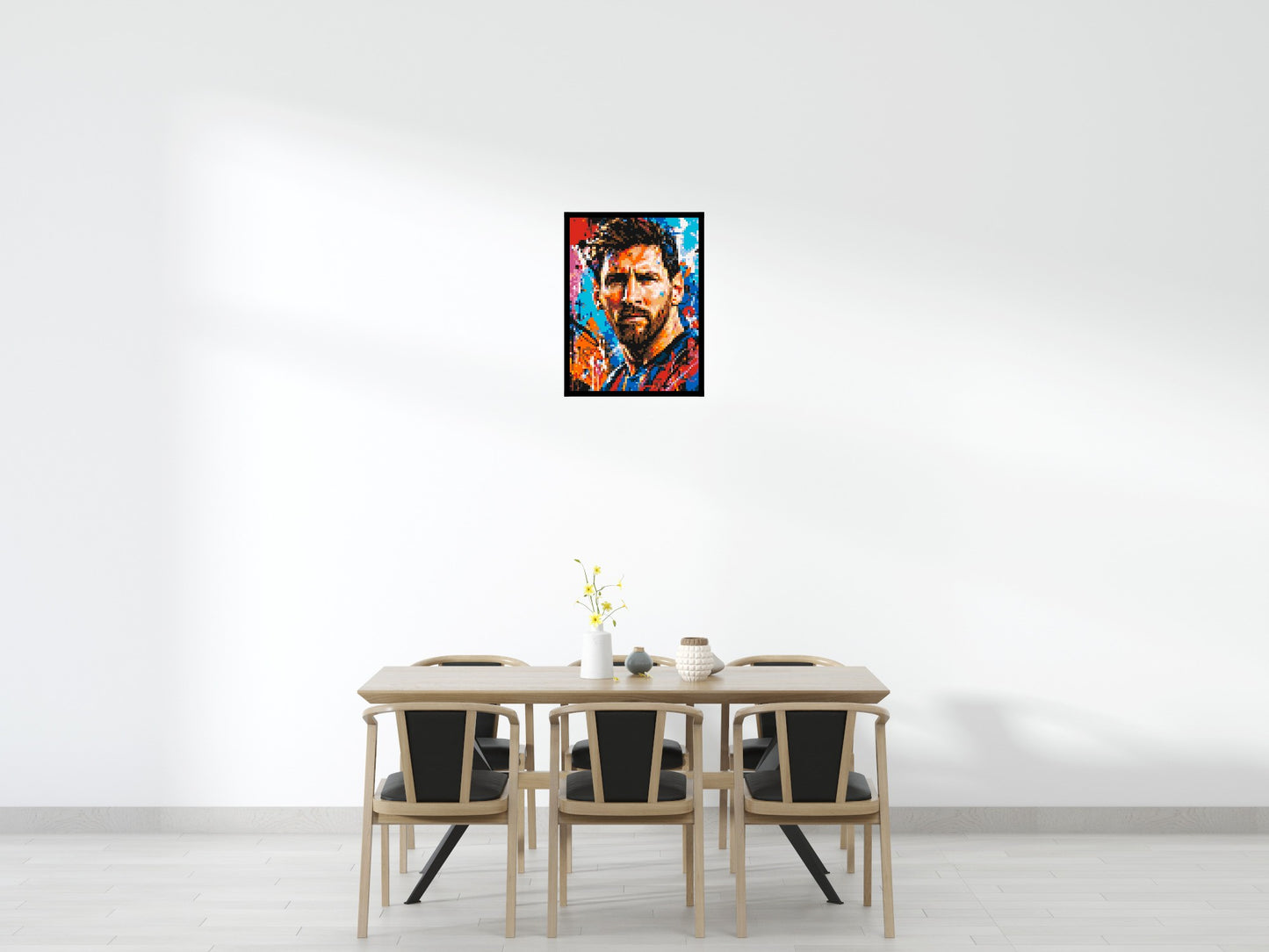 Lionel Messi Urban Pop - Brick Art Mosaic Kit 3x4 large
