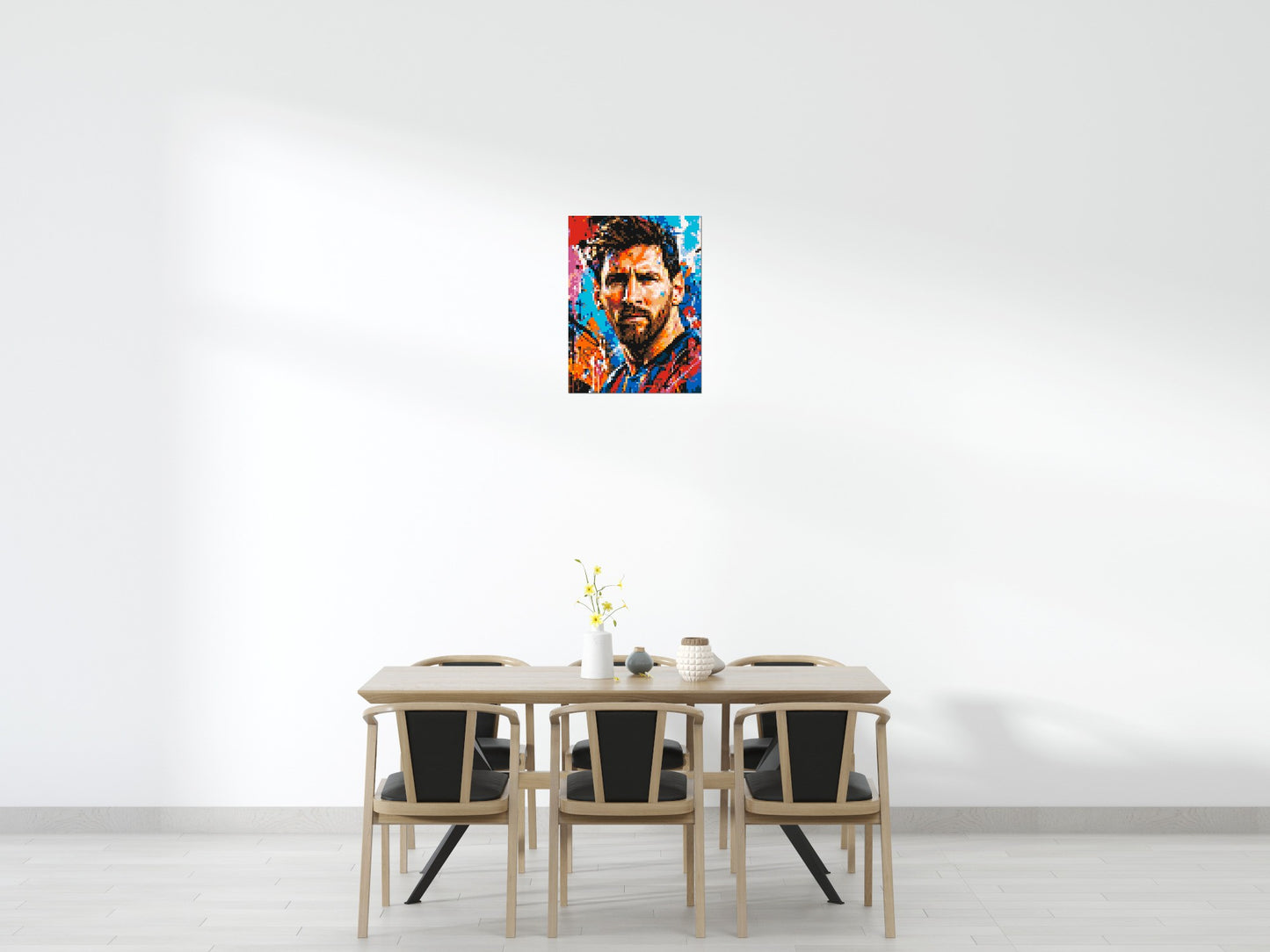 Lionel Messi Urban Pop - Brick Art Mosaic Kit 3x4 large