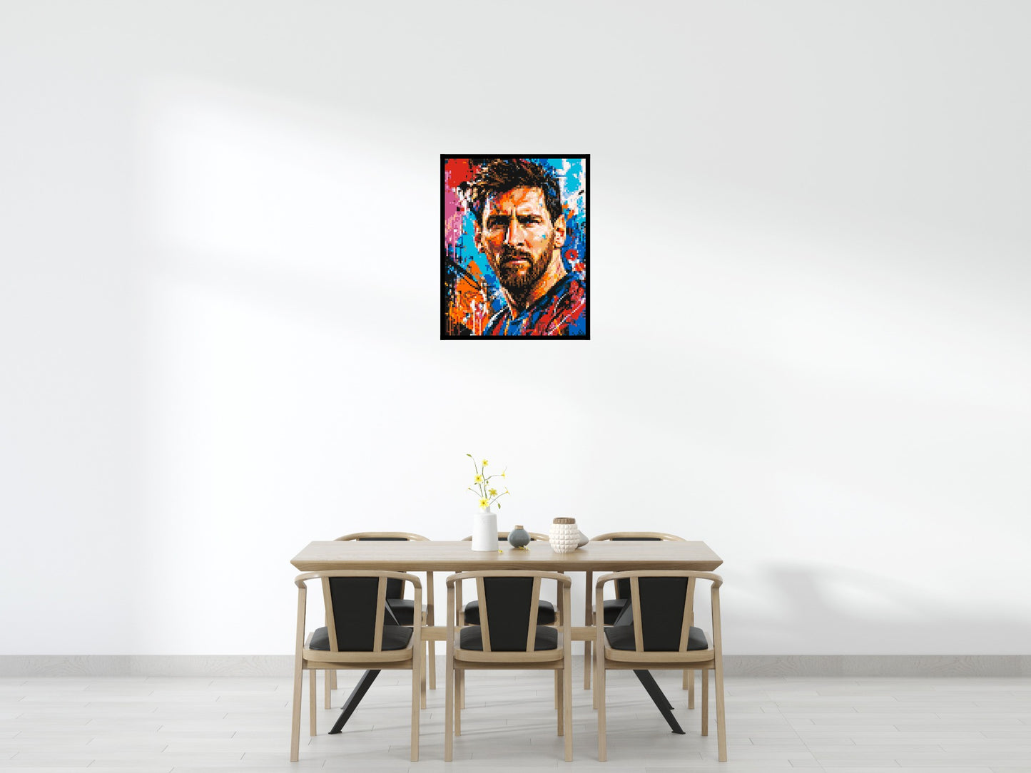 Lionel Messi Urban Pop - Brick Art Mosaic Kit 4x5 large