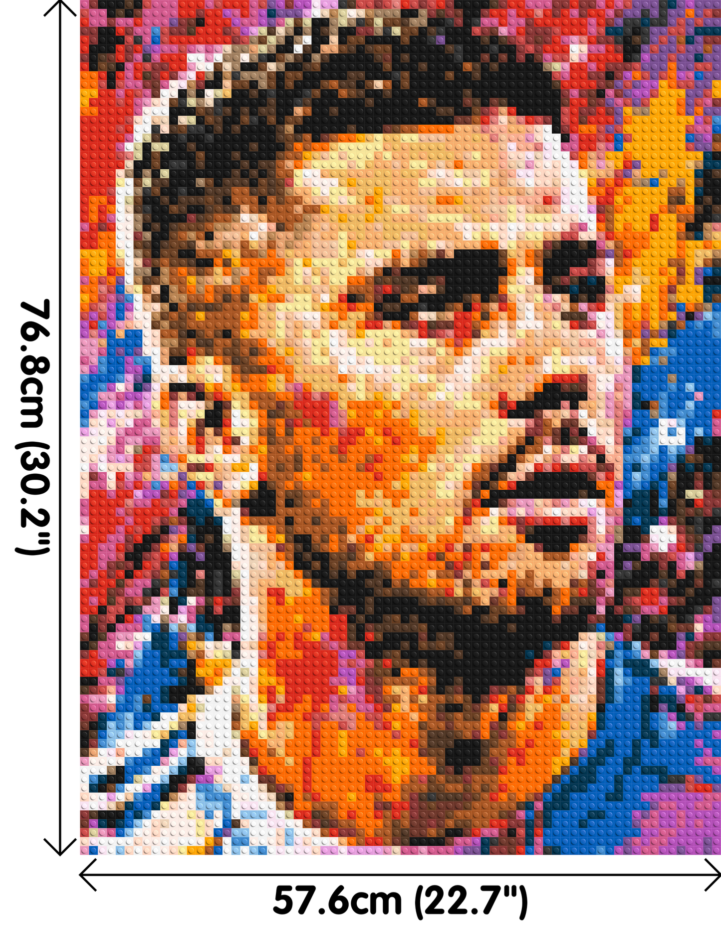 Rodri Urban Pop - Brick Art Mosaic Kit 3x4 large