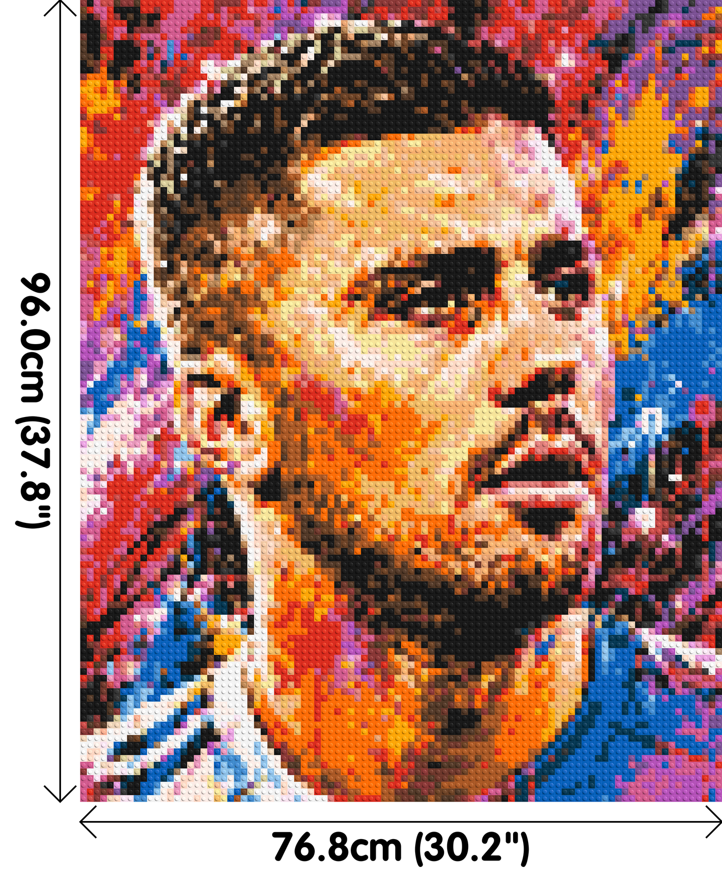 Rodri Urban Pop - Brick Art Mosaic Kit 4x5 large