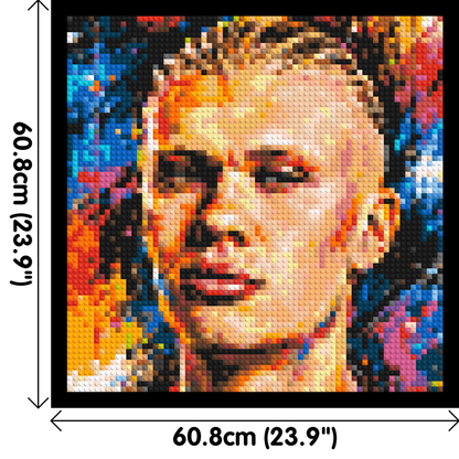 Erling Haaland Urban Pop - Brick Art Mosaic Kit 3x3 large