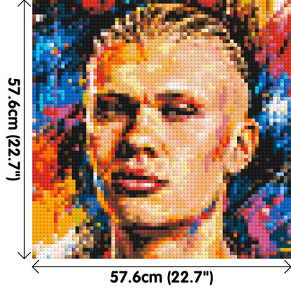 Erling Haaland Urban Pop - Brick Art Mosaic Kit 3x3 large