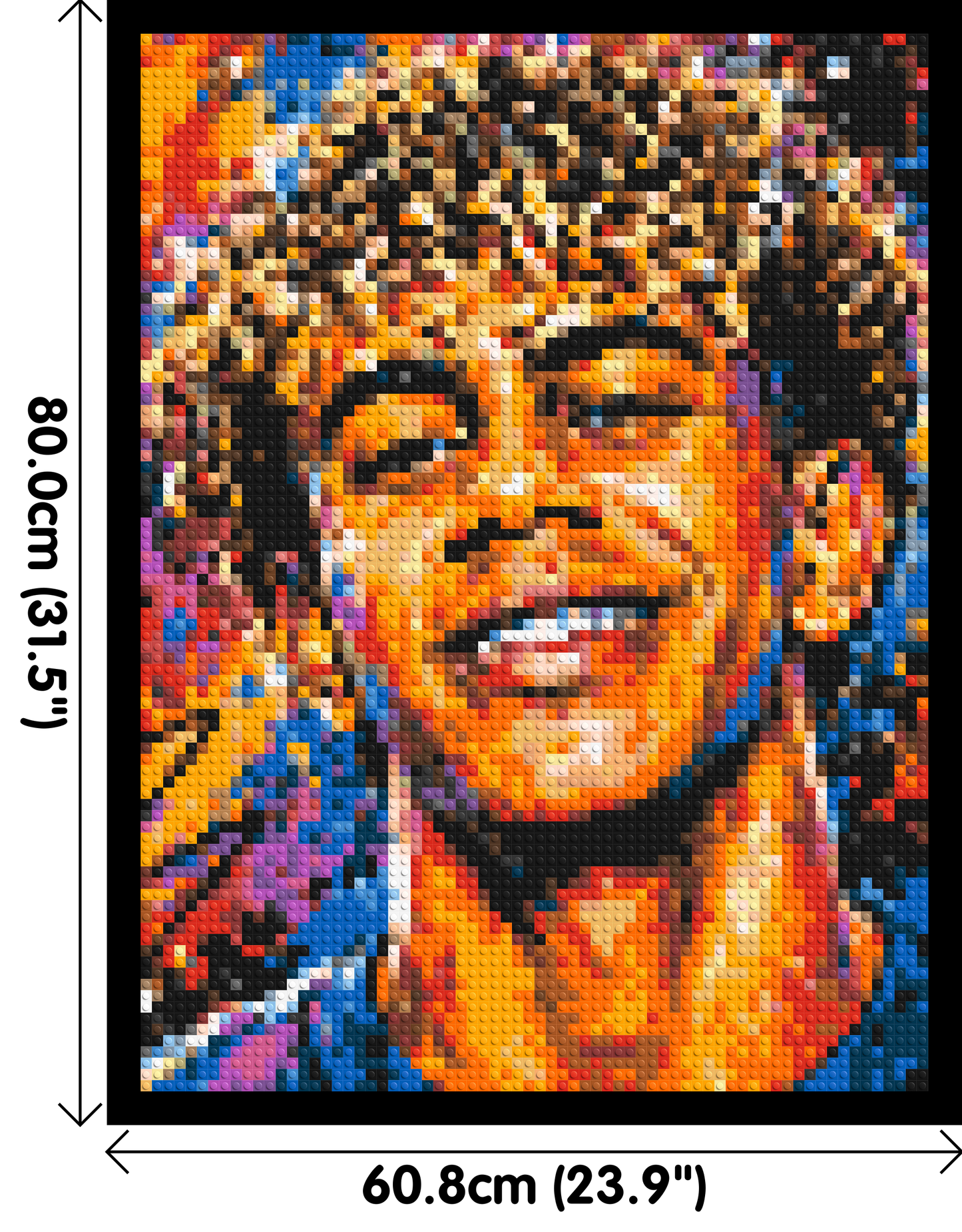 Lamine Yamal Urban Pop - Brick Art Mosaic Kit 3x4 large