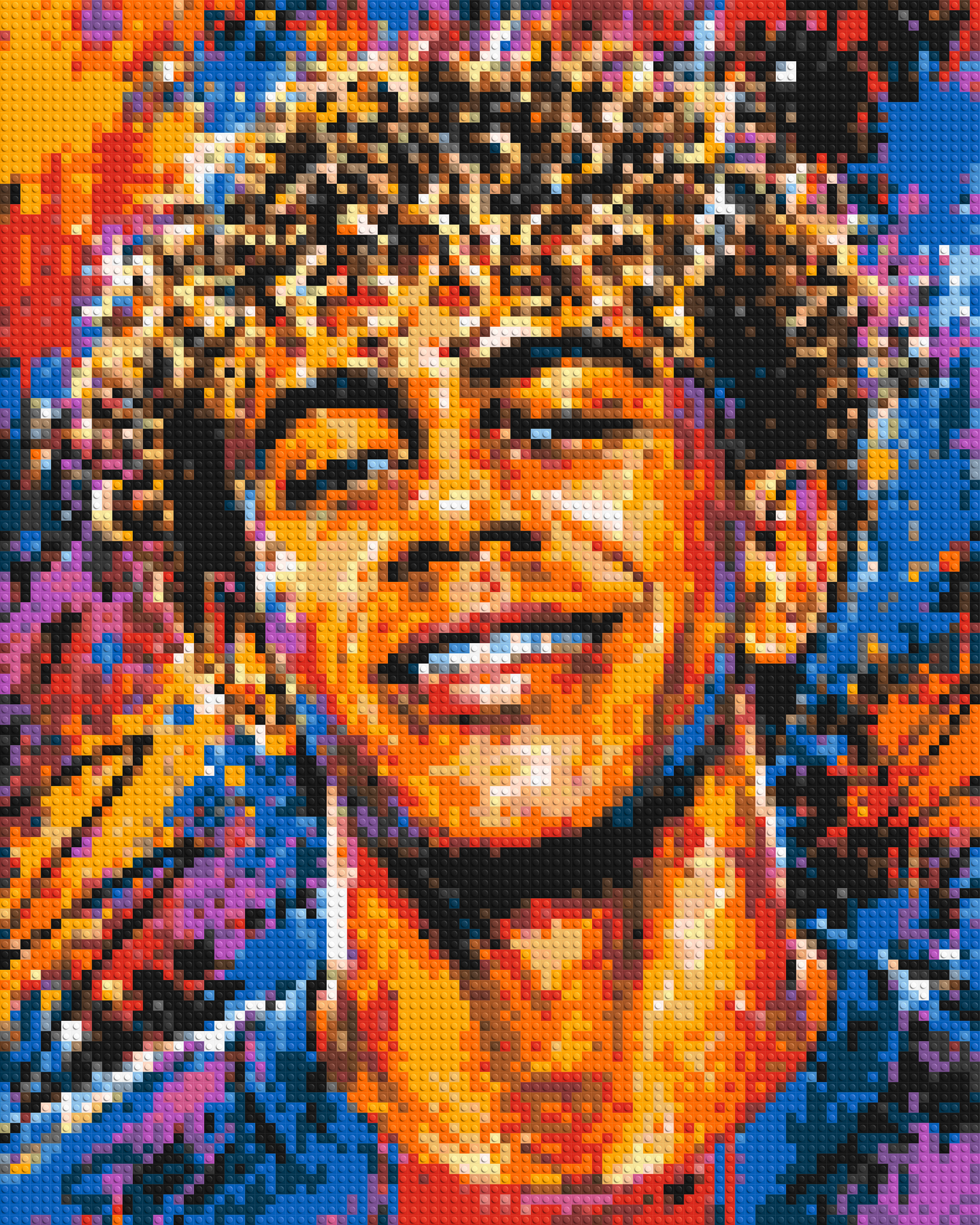 Lamine Yamal Urban Pop - Brick Art Mosaic Kit 4x5 large