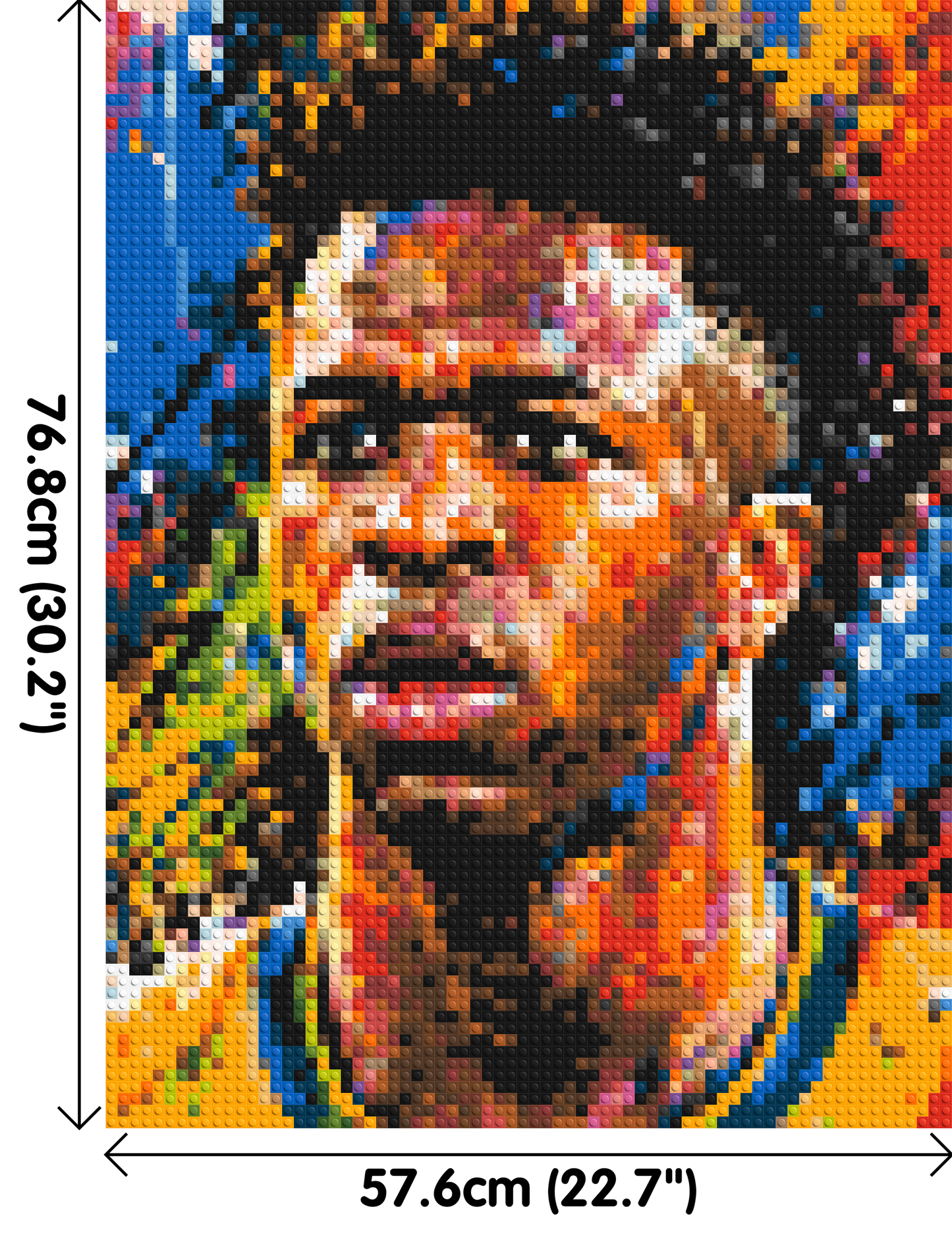 Vinícius Júnior Urban Pop - Brick Art Mosaic Kit 3x4 large