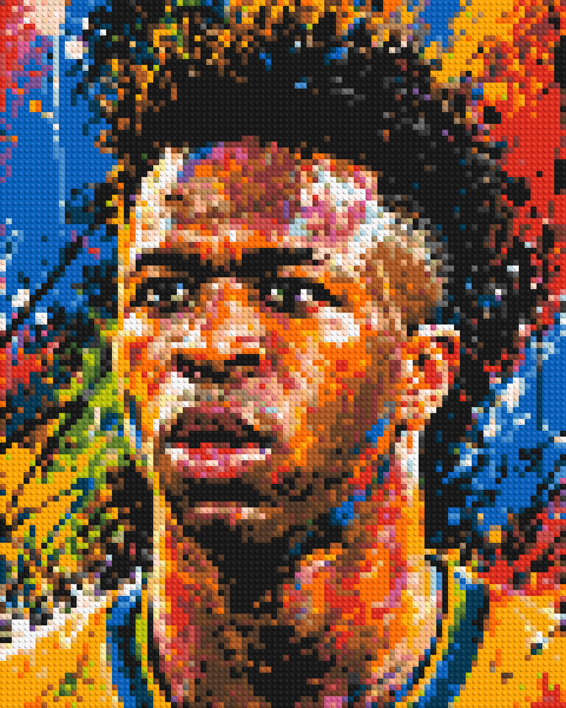 Vinícius Júnior Urban Pop - Brick Art Mosaic Kit 4x5 large