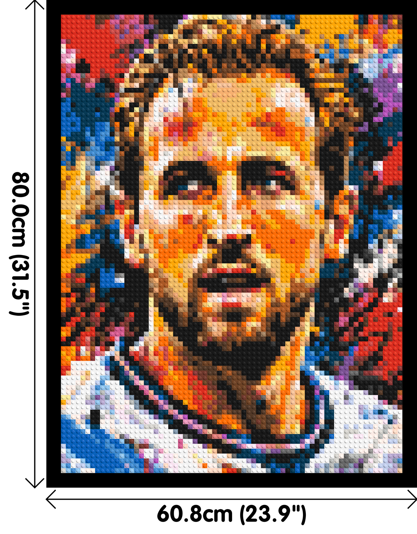 Harry Kane Urban Pop - Brick Art Mosaic Kit 3x4 large
