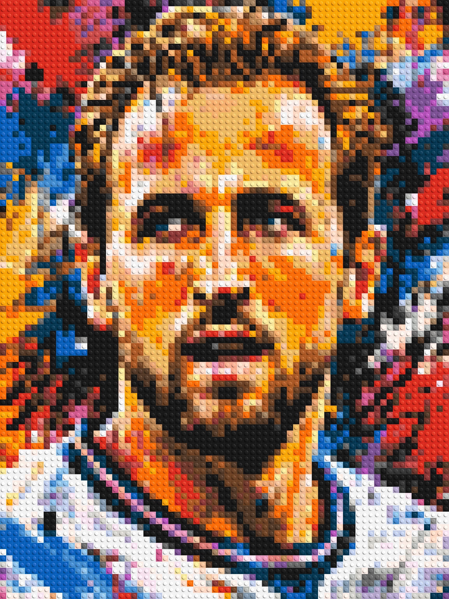 Harry Kane Urban Pop - Brick Art Mosaic Kit 3x4 large