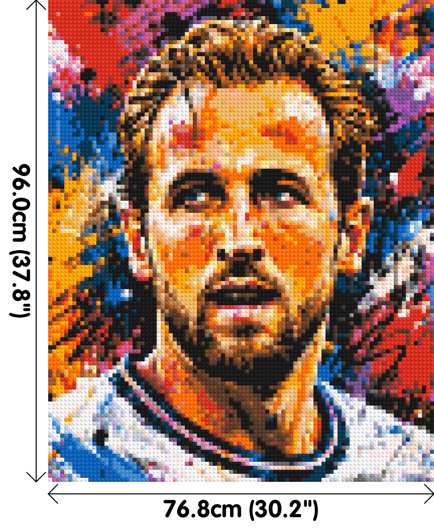 Harry Kane Urban Pop - Brick Art Mosaic Kit 4x5 large