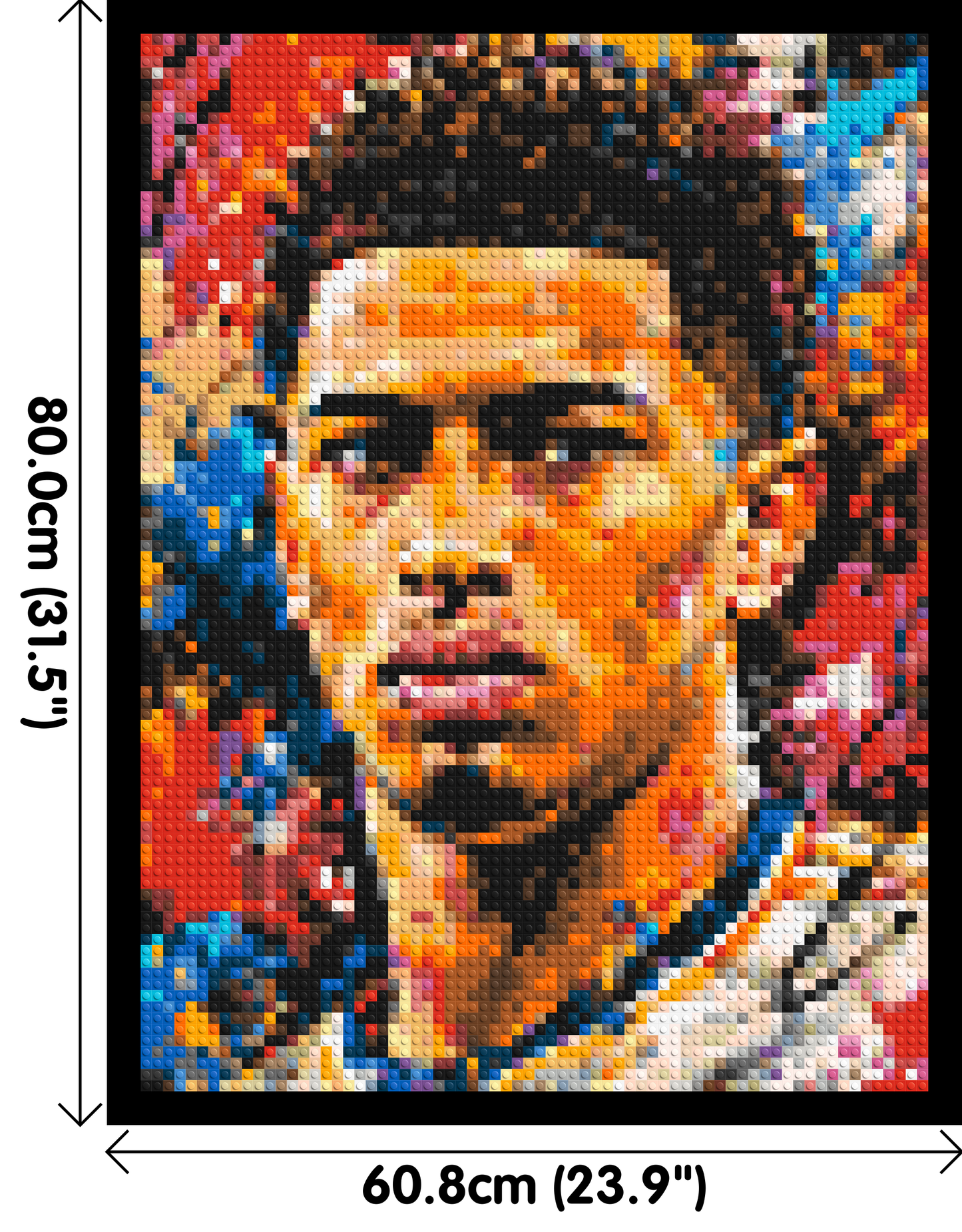 Jude Bellingham Urban Pop - Brick Art Mosaic Kit 3x4 large
