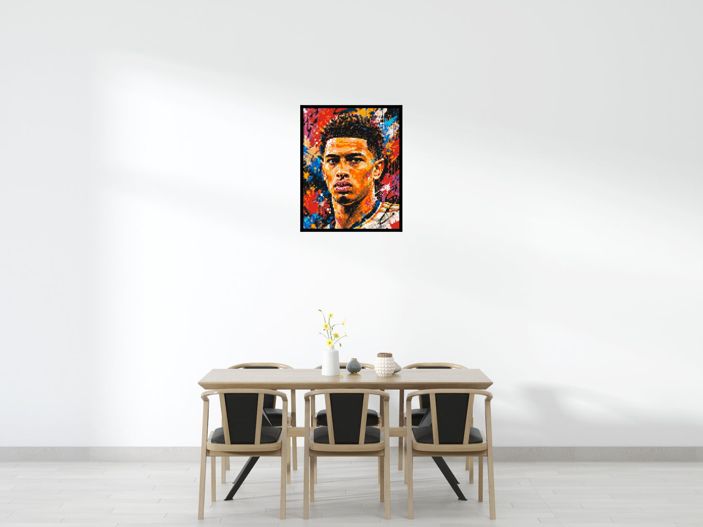 Jude Bellingham Urban Pop - Brick Art Mosaic Kit 4x5 large