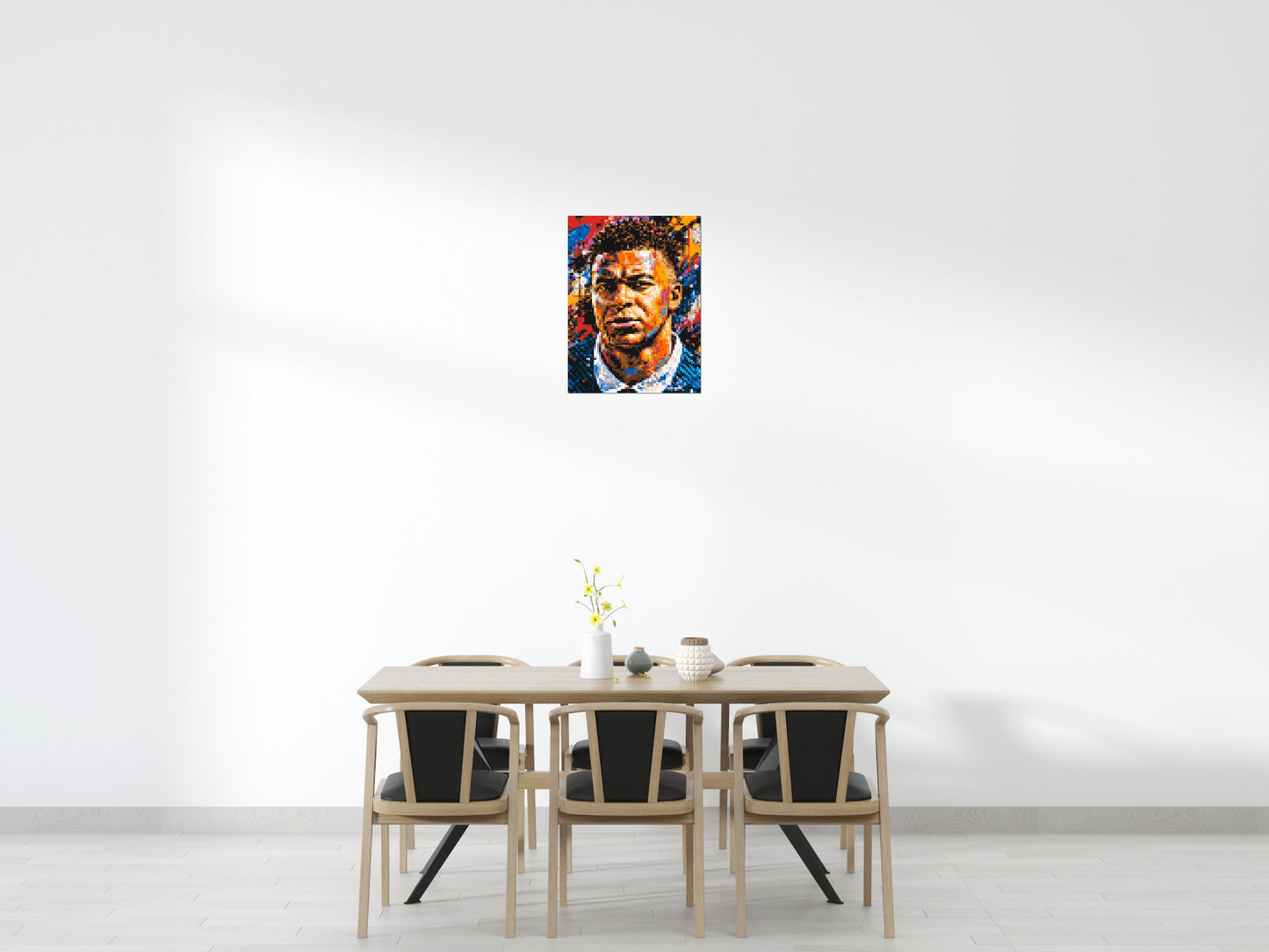 Kylian Mbappé Urban Pop - Brick Art Mosaic Kit 3x4 large