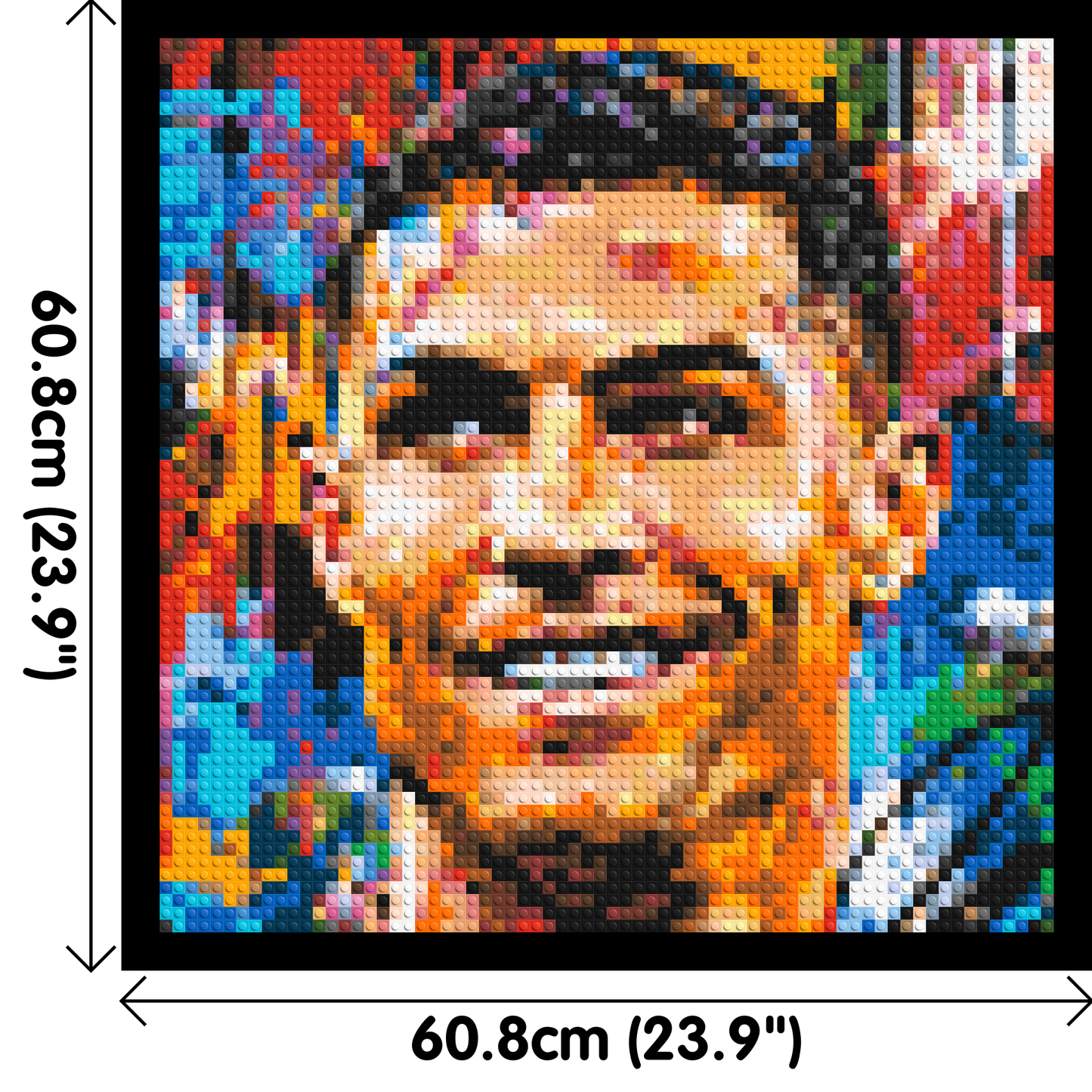 Cristiano Ronaldo Urban Pop - Brick Art Mosaic Kit 3x3 large