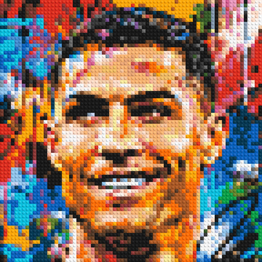 Cristiano Ronaldo Urban Pop - Brick Art Mosaic Kit 3x3 large
