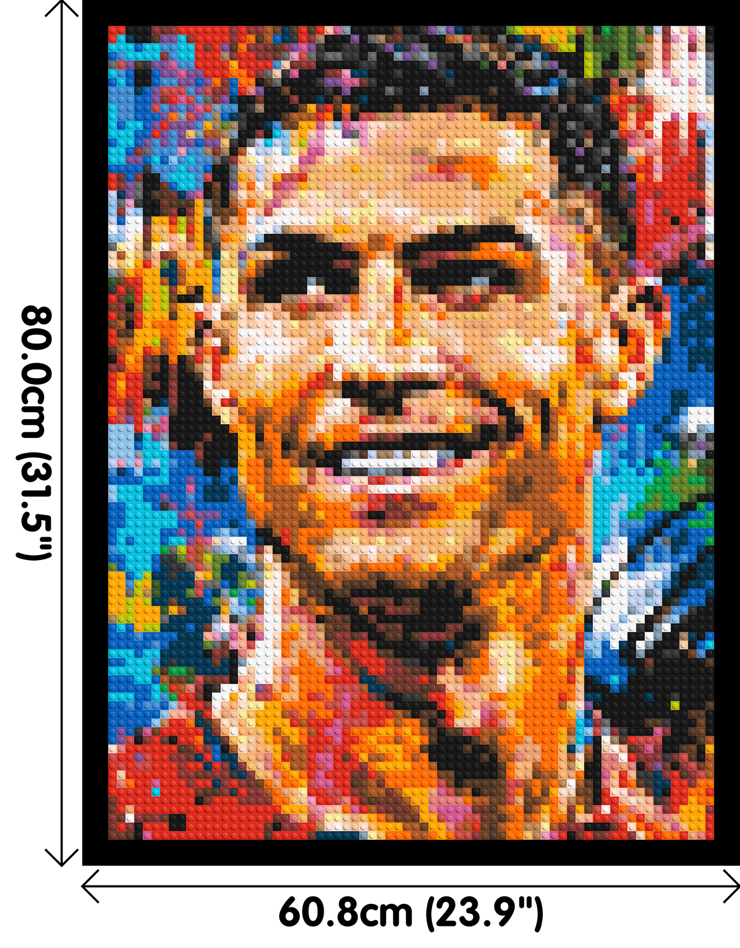 Cristiano Ronaldo Urban Pop - Brick Art Mosaic Kit 3x4 large
