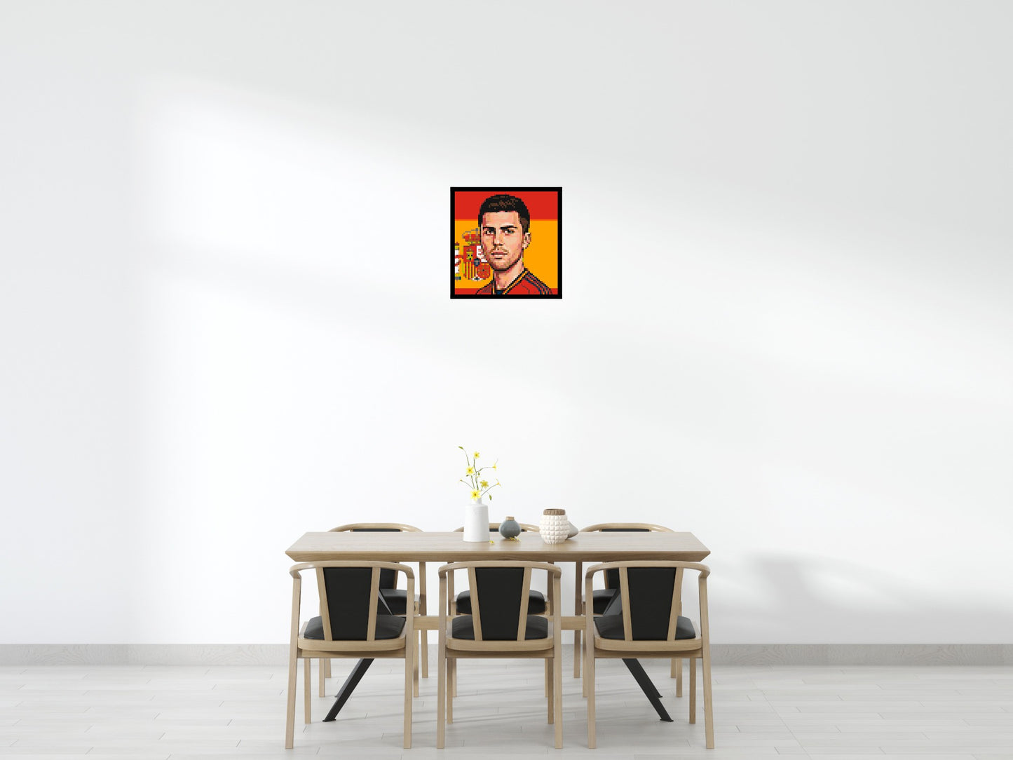 Rodri Caricature - Brick Art Mosaic Kit 3x3 large