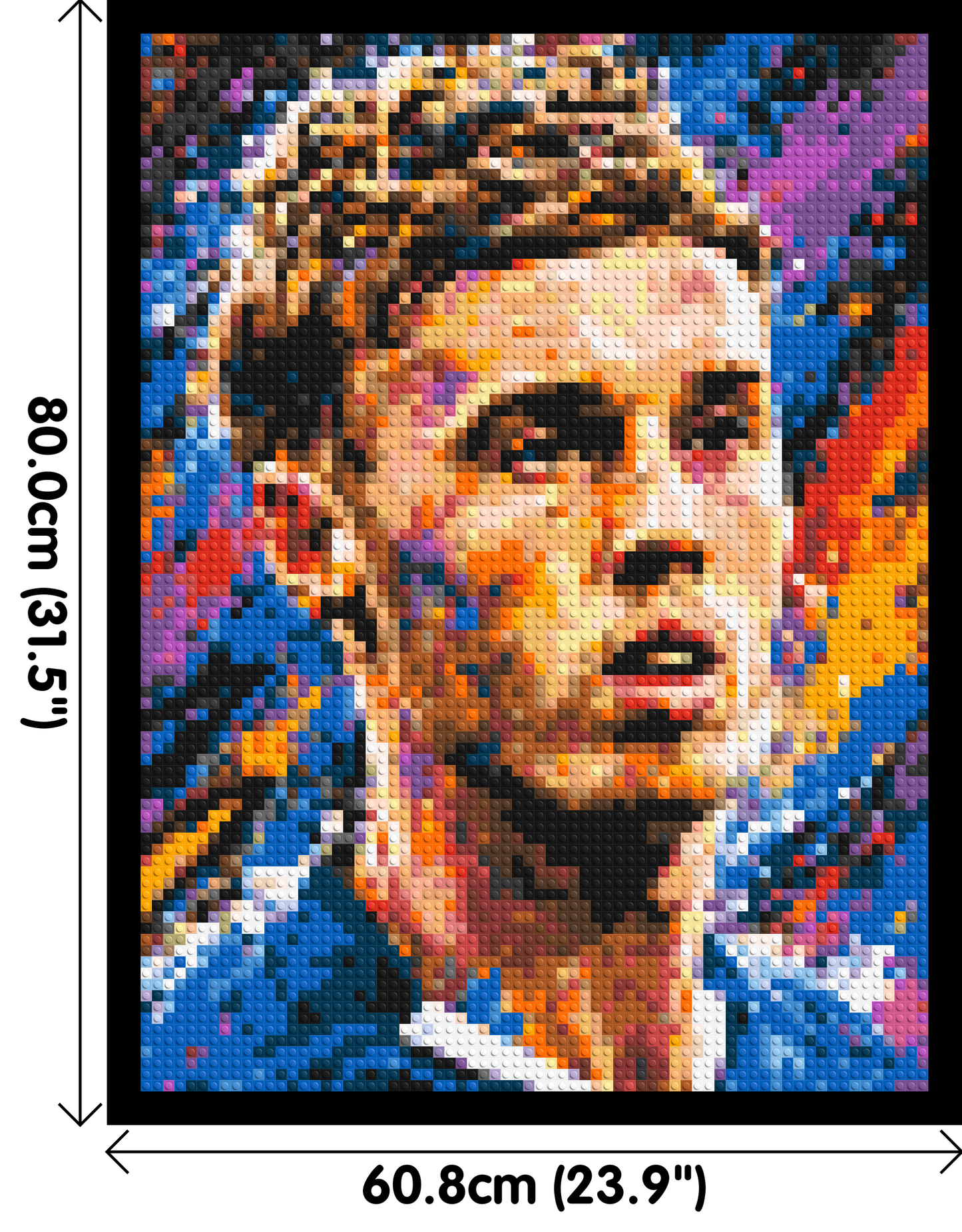 Cole Palmer Urban Pop - Brick Art Mosaic Kit 3x4 large