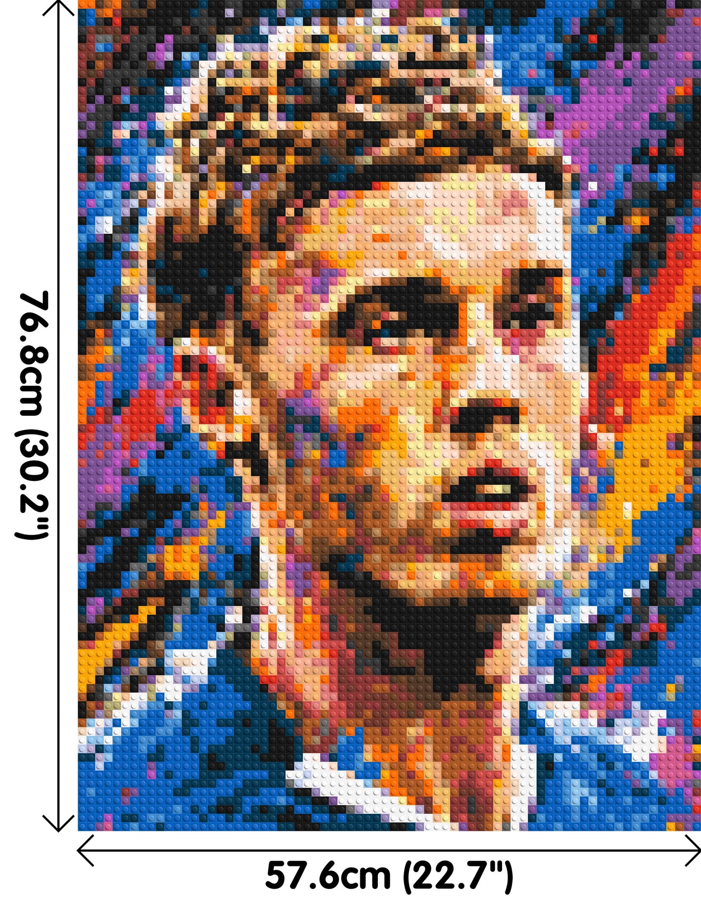 Cole Palmer Urban Pop - Brick Art Mosaic Kit 3x4 large