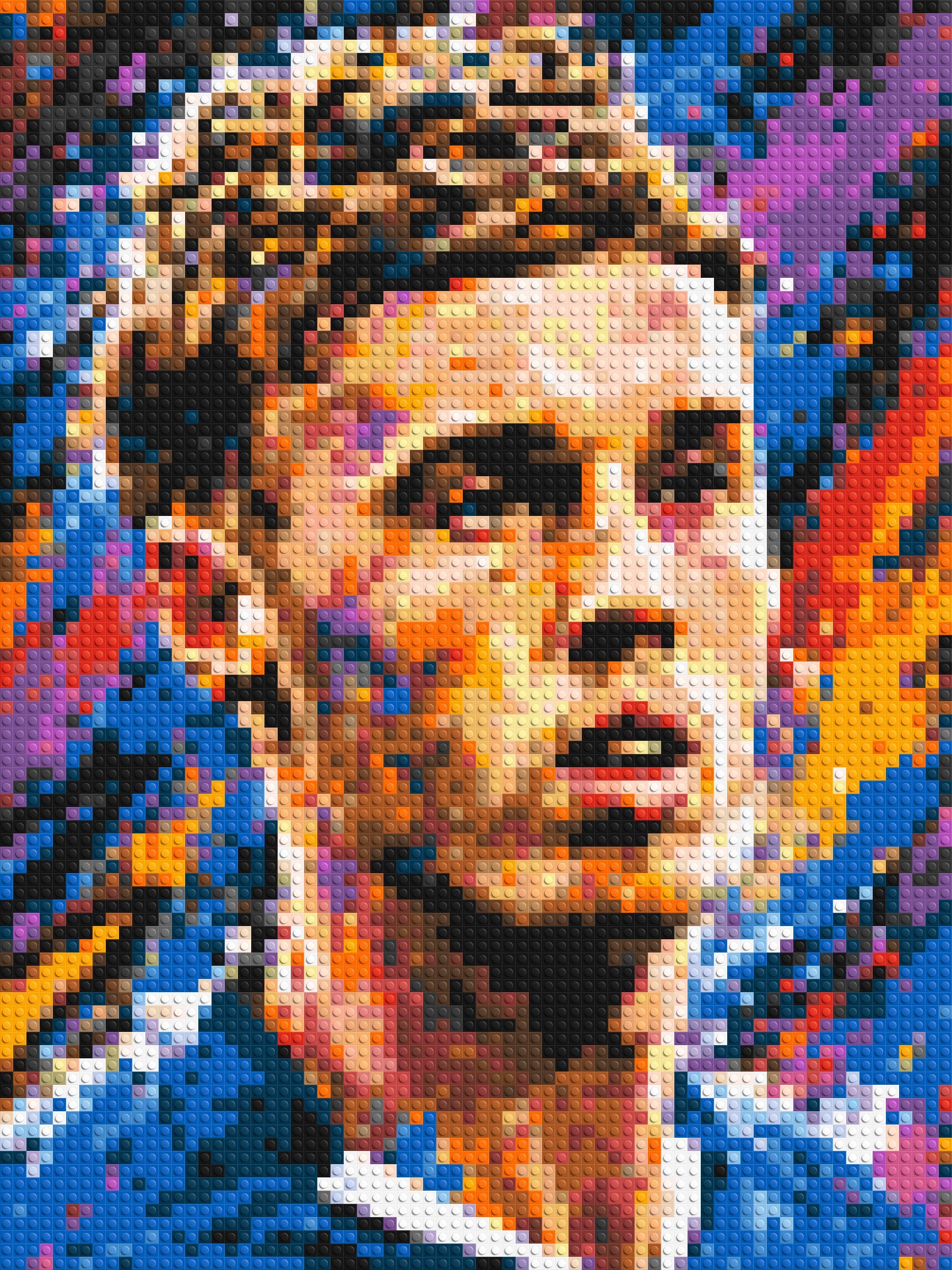 Cole Palmer Urban Pop - Brick Art Mosaic Kit 3x4 large