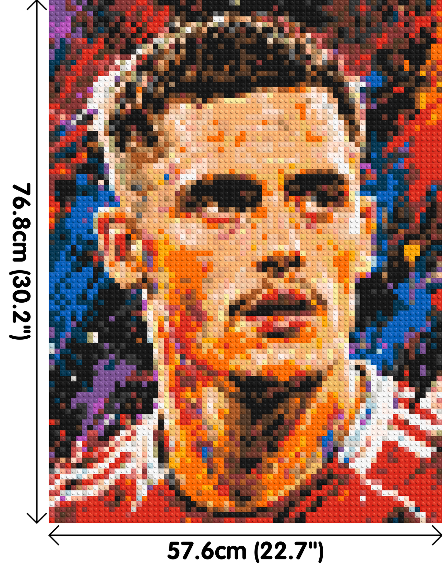 Florian Wirtz Urban Pop - Brick Art Mosaic Kit 3x4 large