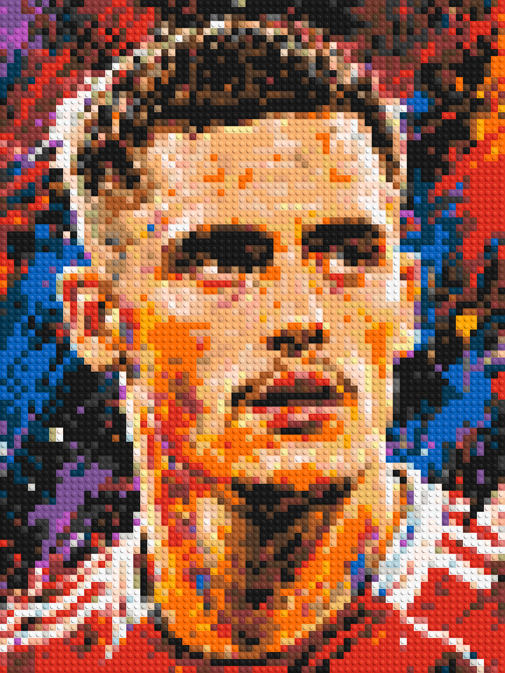 Florian Wirtz Urban Pop - Brick Art Mosaic Kit 3x4 large
