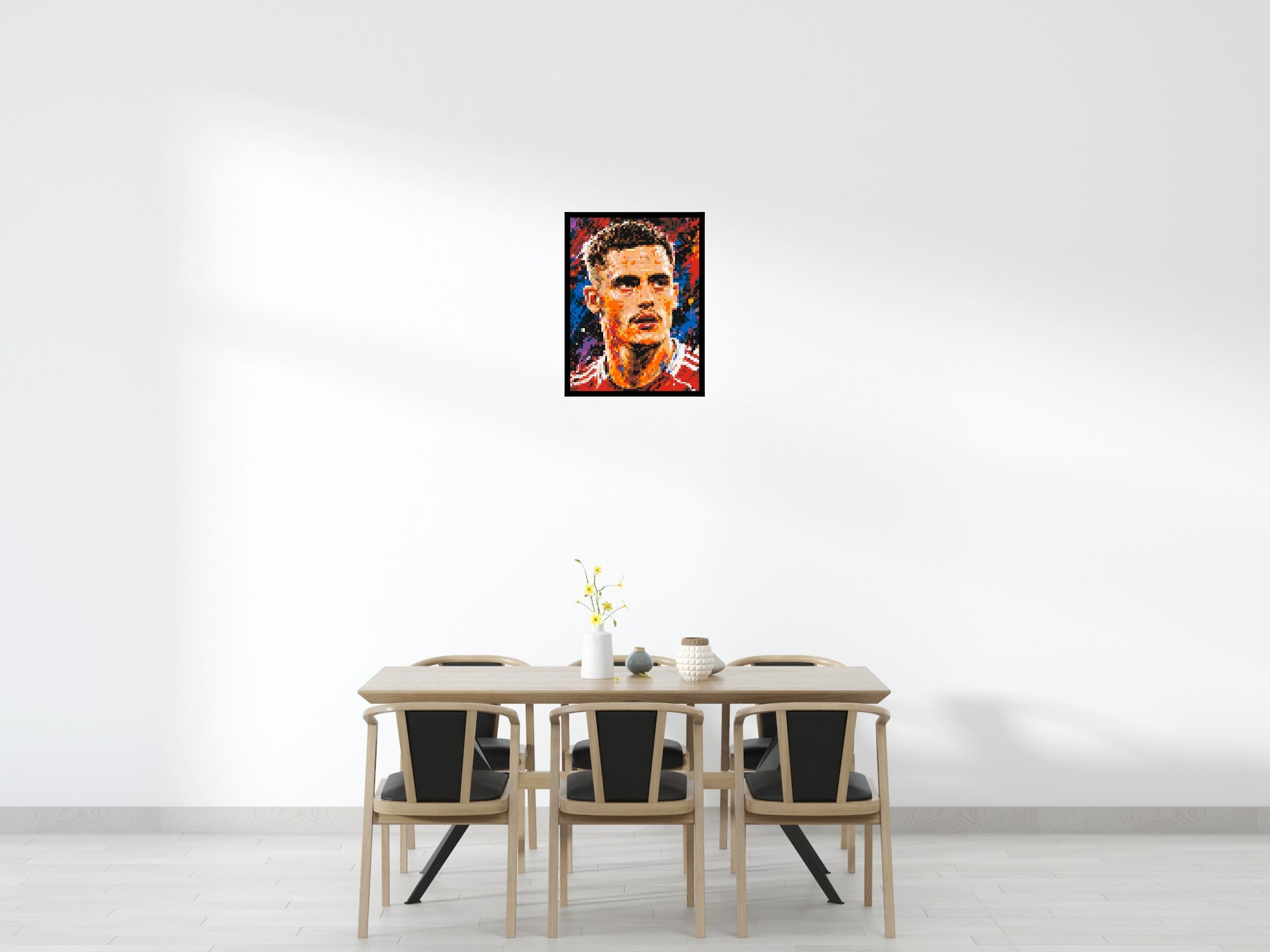 Florian Wirtz Urban Pop - Brick Art Mosaic Kit 3x4 scene with frame