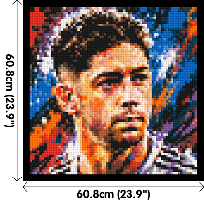 Federico Valverde Urban Pop - Brick Art Mosaic Kit 3x3 large