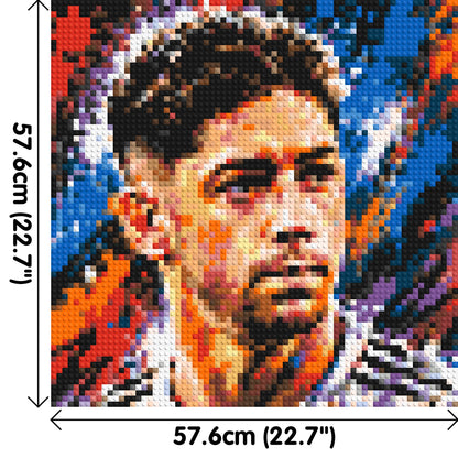 Federico Valverde Urban Pop - Brick Art Mosaic Kit 3x3 large