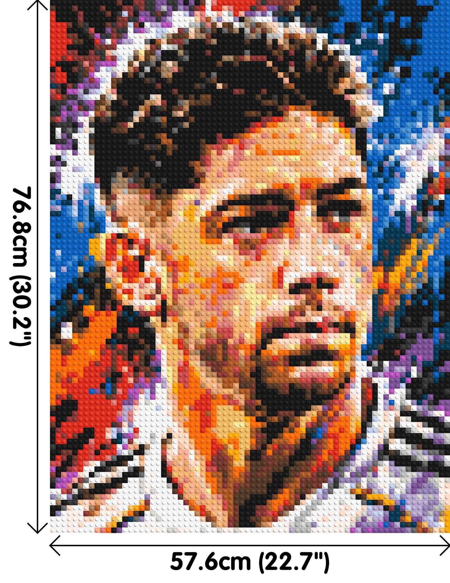 Federico Valverde Urban Pop - Brick Art Mosaic Kit 3x4 large