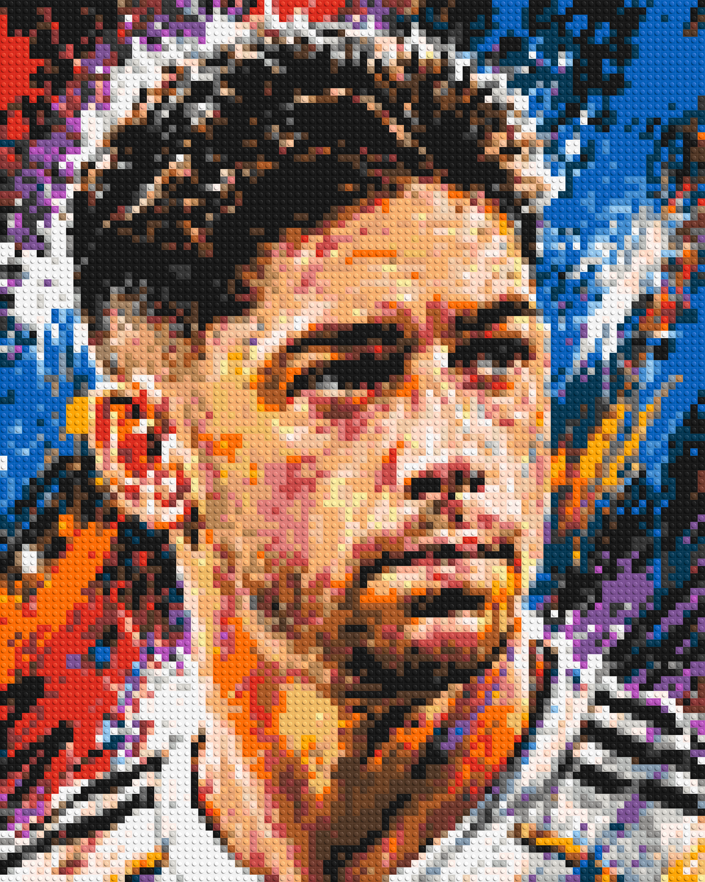 Federico Valverde Urban Pop - Brick Art Mosaic Kit 4x5 large